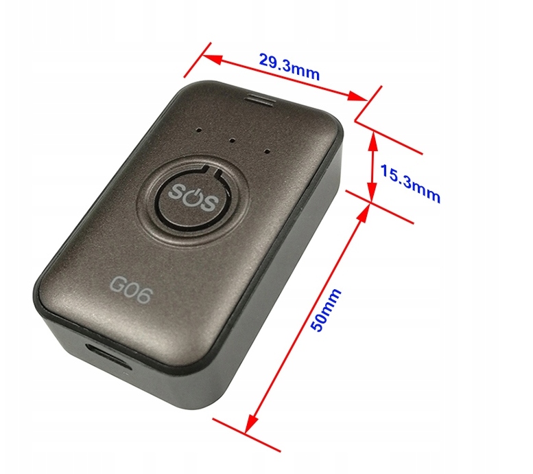 LOKALIZATOR MK06 GPS Altmir PODSŁUCH NAGRYWANIE GŁOŚNIK SOS - obrazek 5