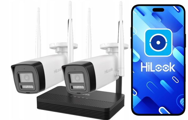 Kamera IP wewnętrzna, zewnętrzna HiLook WIFIKIT-B4-4CH 3x