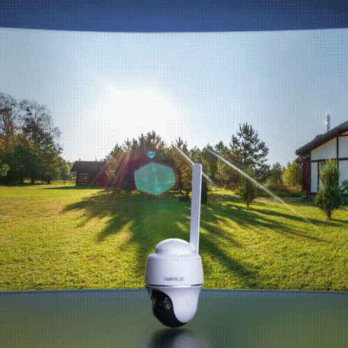 Kamera zewnętrzna obrotowa Reolink Go PT Ultra 4K 8Mpx GSM | Akumulator | LTE 4G | Bezprzewodowa | Tryb nocny w kolorze| Czujnik ruchu | Reolink