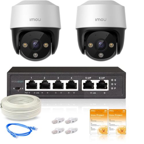 Zestaw monitoringu Imou 2 kamery obrotowe IPC-S21F...