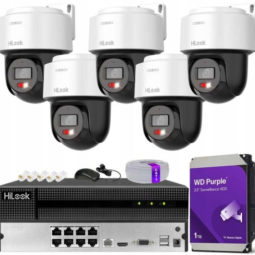 Zestaw do Monitoringu Kamera IP 5x PTZ-N2C200M-DE ...