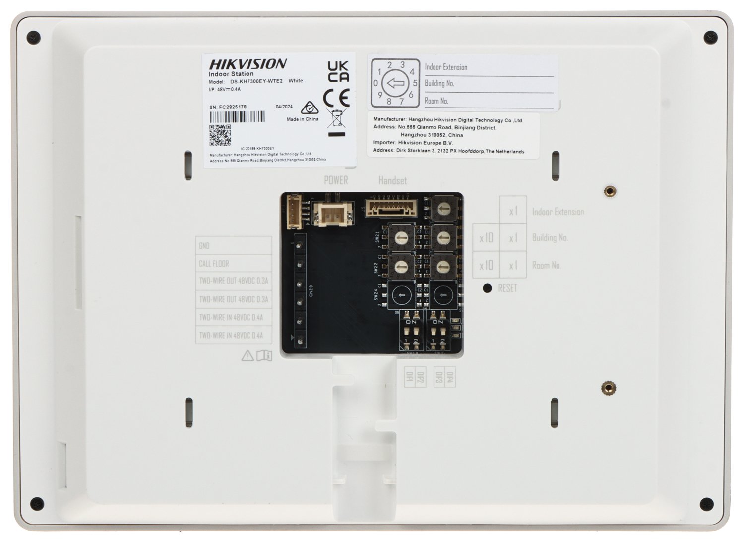 Monitor do wideodomofonu Hikvision DS-KH7300EY-WTE2 - obrazek 4