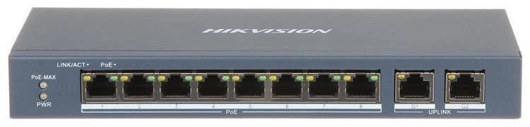 Switch POE DS-3E0310P-E/M 8-PORTOWY Hikvision - obrazek 2