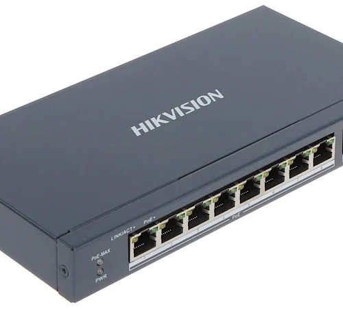 Switch POE DS-3E0310P-E/M 8-PORTOWY Hikvision