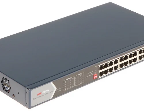 Switch POE DS-3E0528HP-E 24-PORTOWY SFP Hikvision