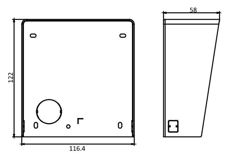 OBUDOWA NATYNKOWA DS-KABD8003-RS1 Hikvision - obrazek 4