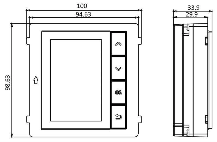 MODUŁ WYŚWIETLACZA DS-KD-DIS Hikvision - obrazek 6