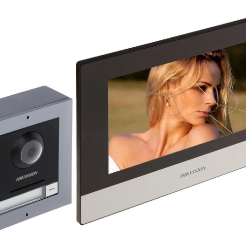 ZESTAW WIDEODOMOFONOWY DS-KIS602 Hikvision