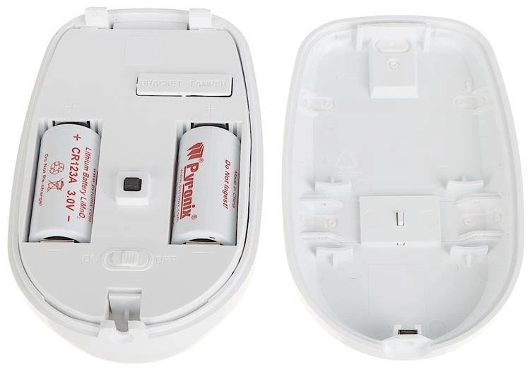 Bezprzewodowa czujka dualna mikrofala + PIR AX Pro DS-PDD12P-EG2-WE Hikvision - obrazek 2