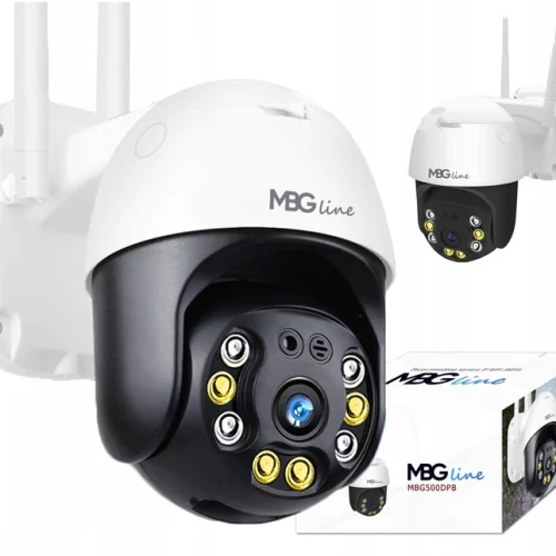 Kamera Zewnętrzna OBROTOWA MBG LINE MBG500DPB UHD 5Mpix H.265
