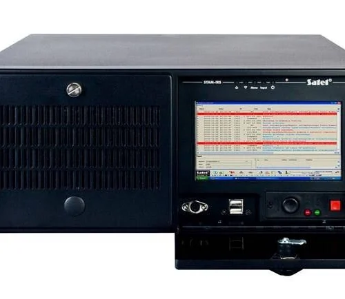 System stacji monitoringu z wbudowanym mikroserwer...