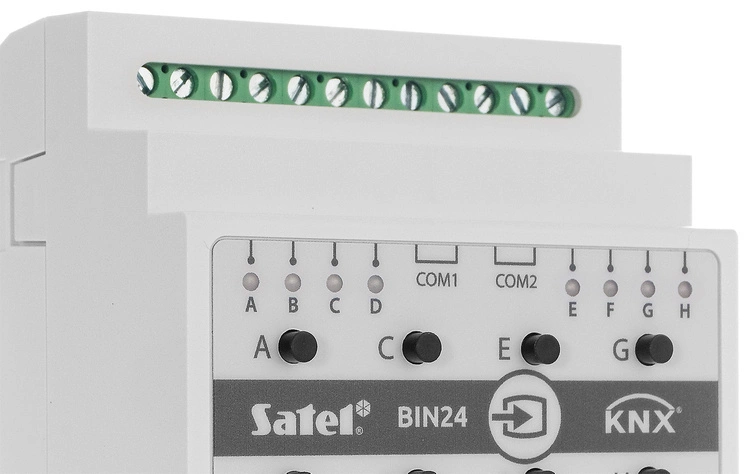 Uniwersalny moduł wejść binarnych KNX-BIN24 - obrazek 3