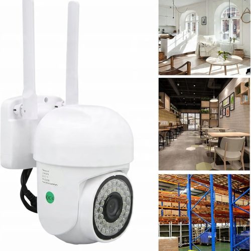 Kamera Obrotowa WIFI Zewnętrzna z Funkcją Śledzenia Ruchu Full HD