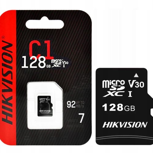 Karta pamięci microSD 128Gb do kamer HS-TF-C1 128...