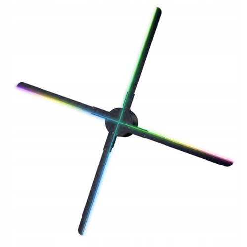 Wyświetlacz Hologram 3D reklamowy 100cm 1600LED F...