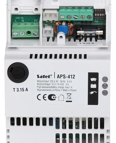 ZASILACZ BUFOROWY Impulsowy APS-412 Satel