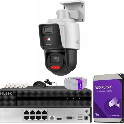 Zestaw Monitoringu Kamera IP 1x PTZ-D4-PRO Obrotow...