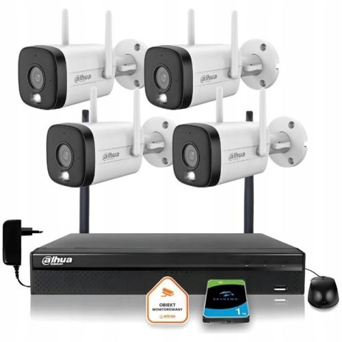 Zestaw monitoringu kamera WIFI IP 4x IPC-HFW1339DT...