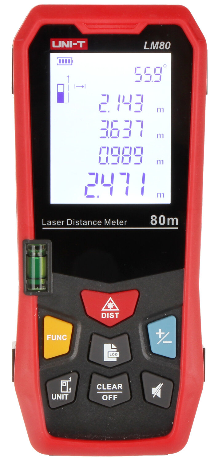 Dalmierz laserowy LM-80 UNI-T - obrazek 2