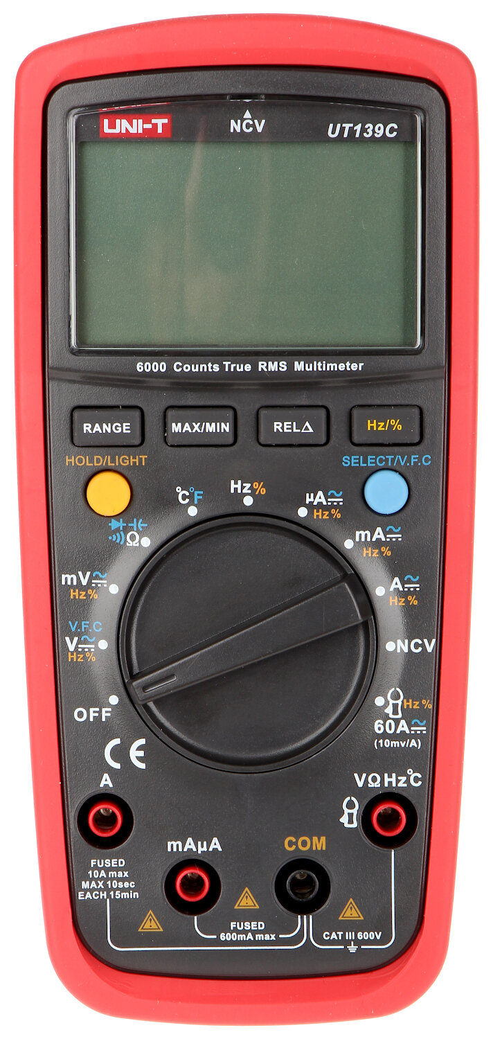 Miernik cyfrowy UT-139C UNI-T - obrazek 2