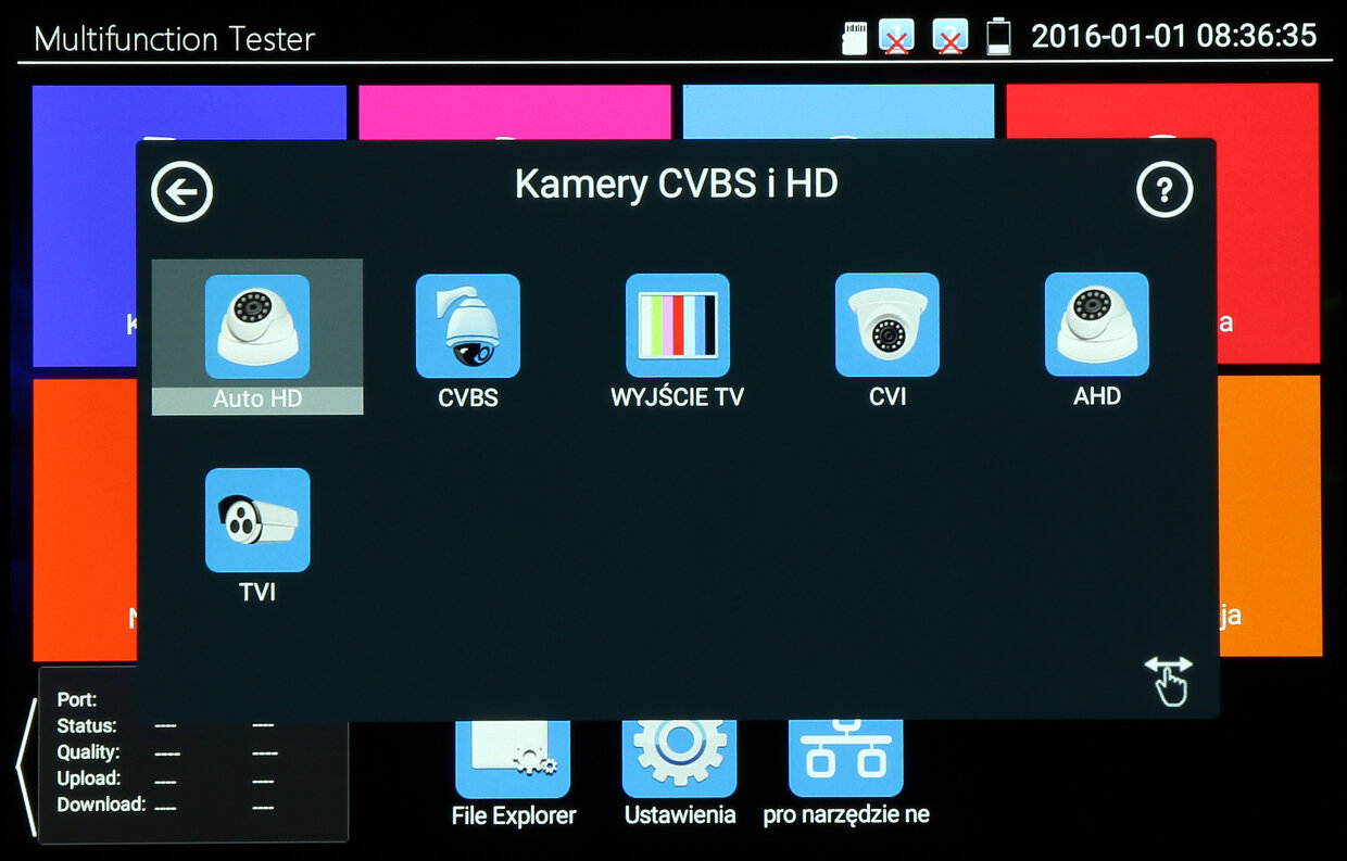 Wielofunkcyjny tester CCTV CS-H7-70H - obrazek 8
