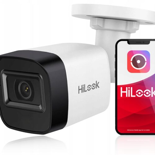 Zewnętrzna Kamera IP 2K+ 4MPx PoE HiLook IPCAM-B4-P Aplikacja Podgląd
