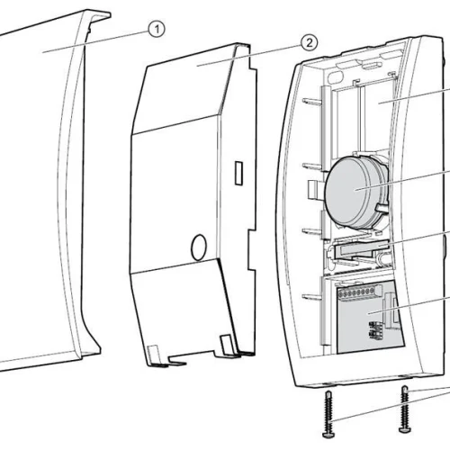 Sygnalizator zewnętrzny SP-4003-RSatel czerwony