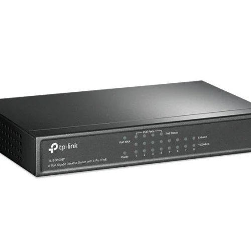 SWITCH TP LINK TL-SG1008P 8 PORTÓW GIGABIT 4 PORT...