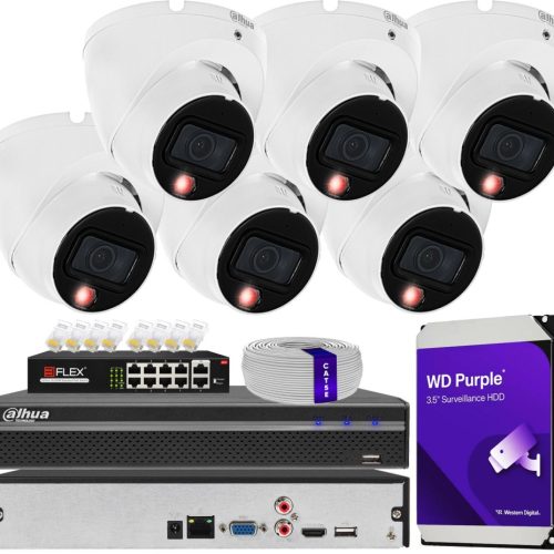 Zestaw monitoringu dom kamera IP 6x IPC-HDW1839T-A...