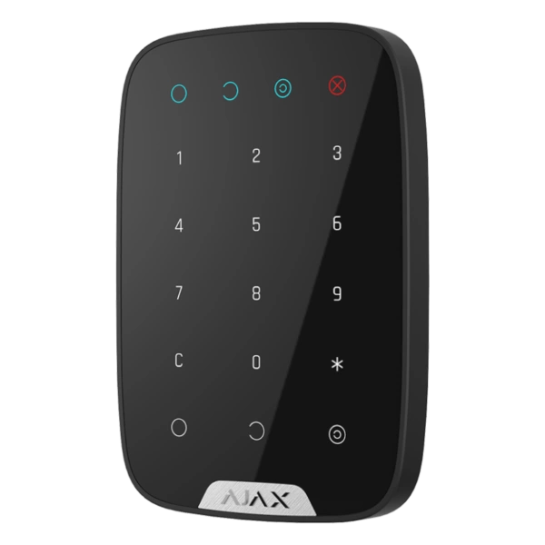 Bezprzewodowa dotykowa klawiatura Ajax Keypad czarna - obrazek 3