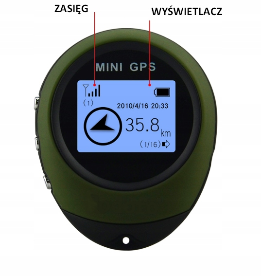 Lokalizator GPS 3.0 PG-03 Turystyczny na Grzyby do Lasu PG03 - obrazek 8