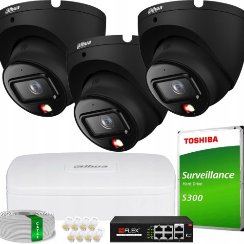 Zestaw monitoringu dom kamera IP 3x IPC-HDW1639T-A...