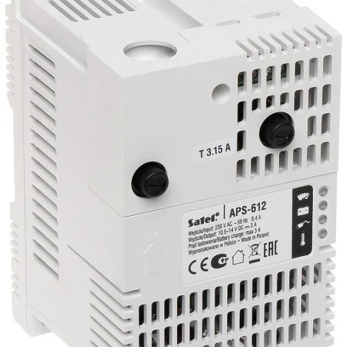 Zasilacz buforowy impulsowy APS-612 Satel
