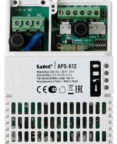 Zasilacz buforowy impulsowy APS-612 Satel