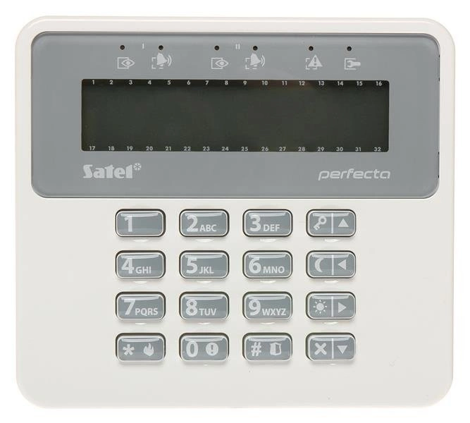 Bezprzewodowa klawiatura manipulator PRF LCD WRL Satel - obrazek 3