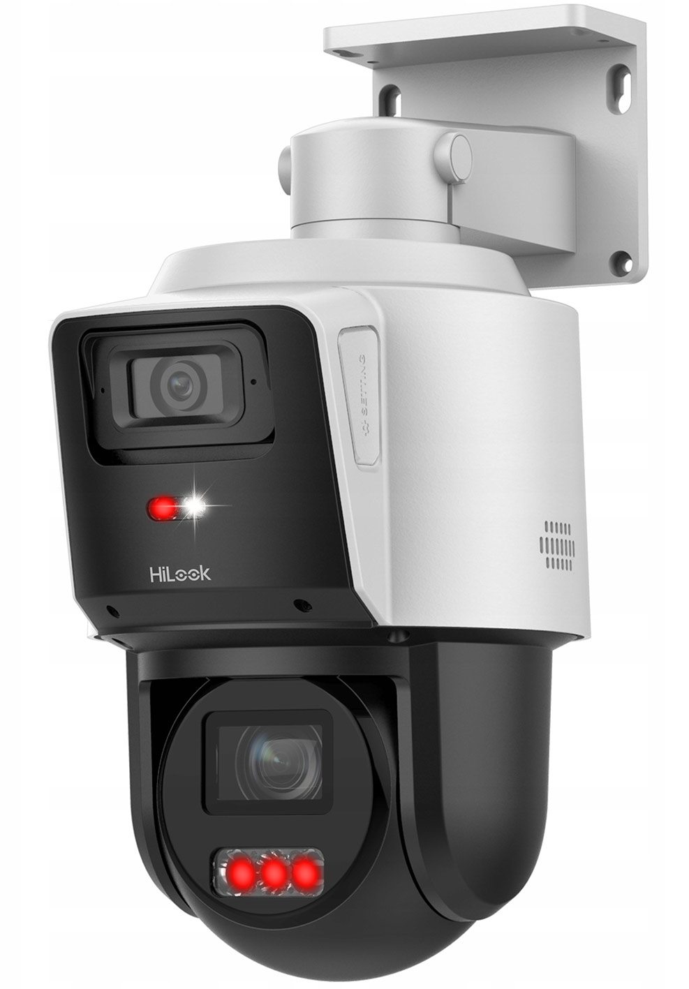 Zestaw do Monitoringu Kamery Obrotowe IP 3x PTZ-D4-PRO HiLook by Hikvision - obrazek 2