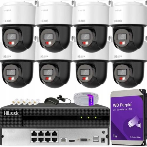 Zestaw do Monitoringu Kamera IP 8x PTZ-N2C200M-DE ...