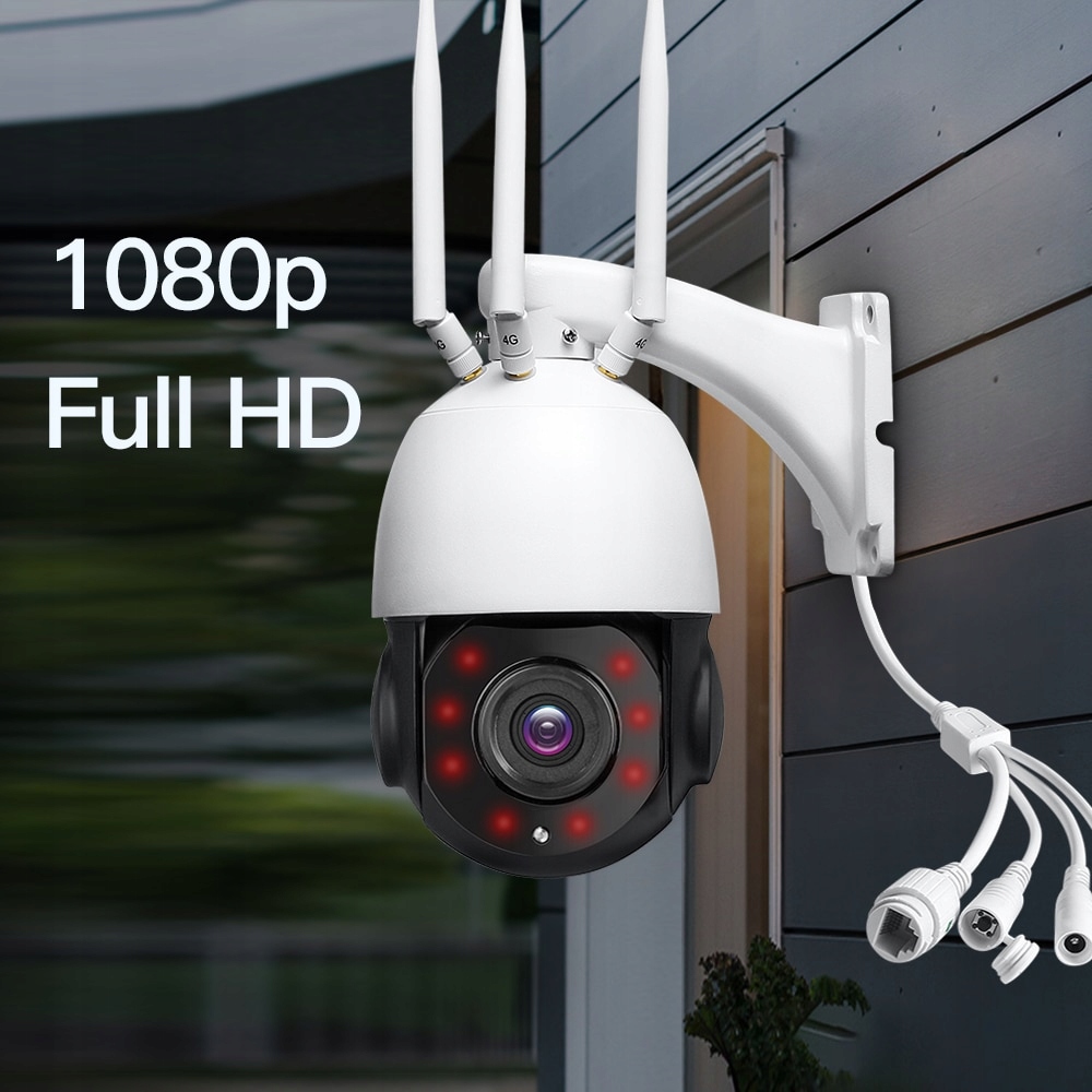 KAMERA OBROTOWA NA KARTE SIM 4G ZOOM x30 8MPX 4K 128GB GRATIS CAM HI APP - obrazek 4