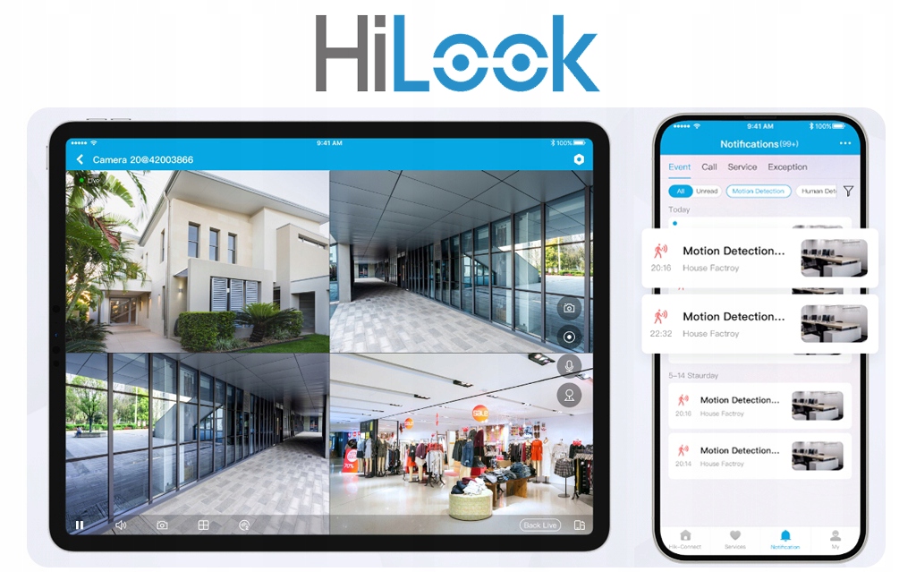 Zestaw do Monitoringu Kamery Obrotowe IP 3x PTZ-D4-PRO HiLook by Hikvision - obrazek 10