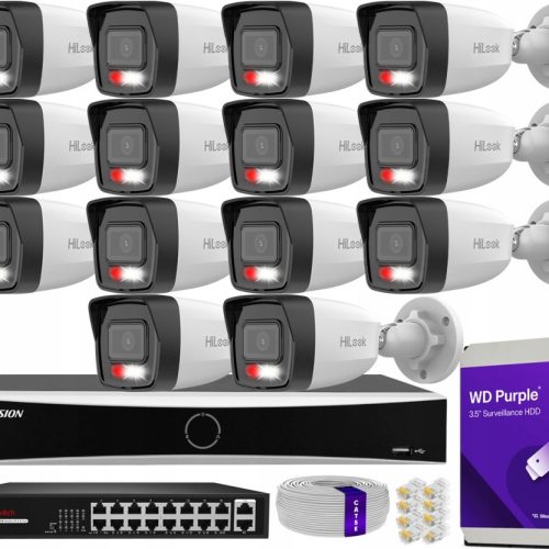Zestaw do monitoringu dom kamera IP 14x IPC-B180HA...