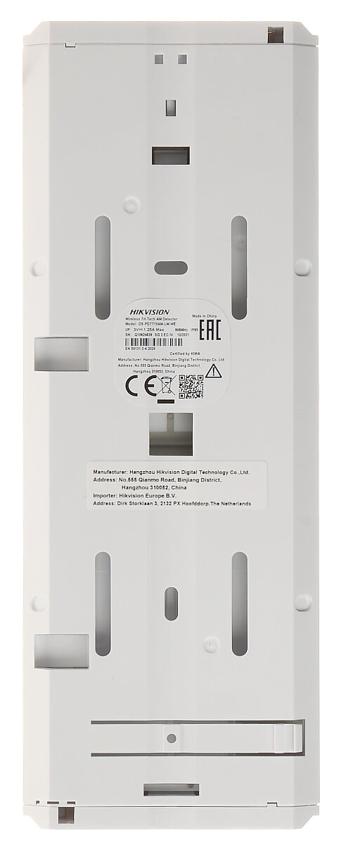 Bezprzewodowa czujka dualna mikrofala + PIR AX PRO DS-PDTT15AM-LM-WE Hikvision - obrazek 7