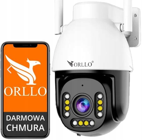 Kamera WiFi IP ORLLO Z9 ULTRA Zewn Obrót 4MP Zoom x10 2.7K+zasilacz+ - obrazek 8