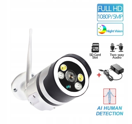 Kamera wewnętrzna 360° WiFi