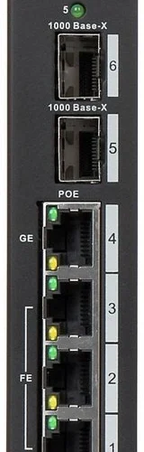 Switch przemysłowy POE PFS3206-4P-96 4-portowy + ...