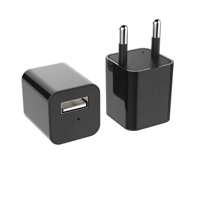 Mini KAMERA ŁADOWARKA USB UKRYTA SZPIEGOWSKA KAMERA UKRYTA W ŁADOWARCE - obrazek 3