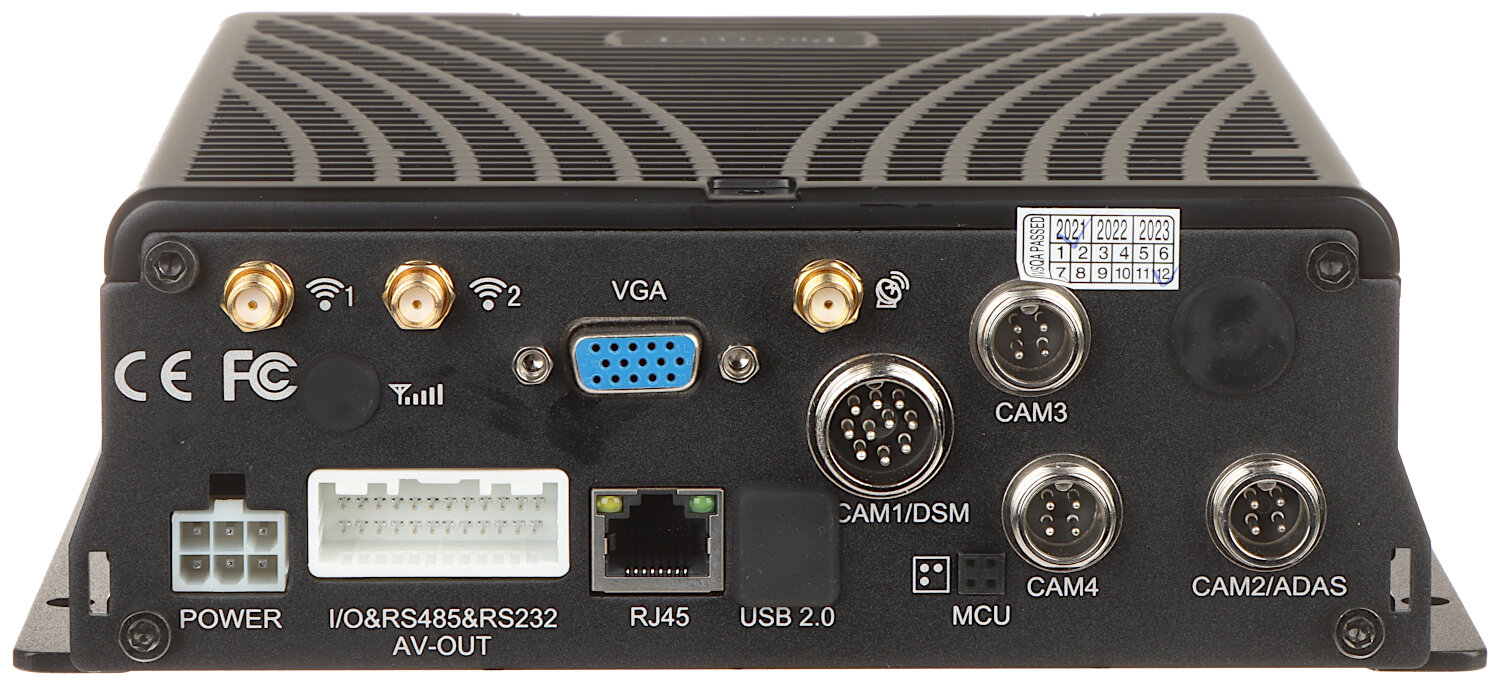 Rejestrator mobilny AHD, PAL, IP PROTECT-218 4 KANAŁY - obrazek 5