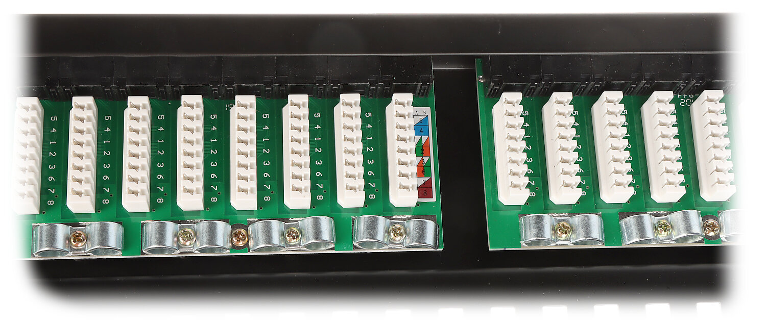 Patch panel RJ-45 PP-24/RJ/6C - obrazek 4
