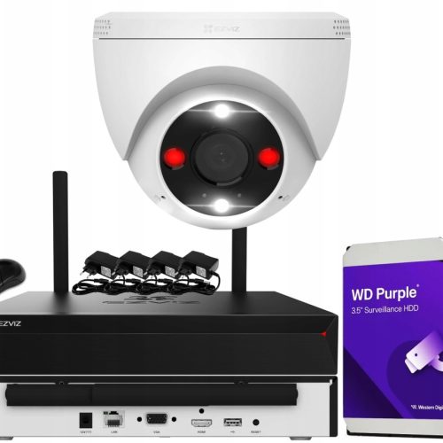 Zestaw monitoringu WiFi dom kamera IP 1x CS-H4 2K ...