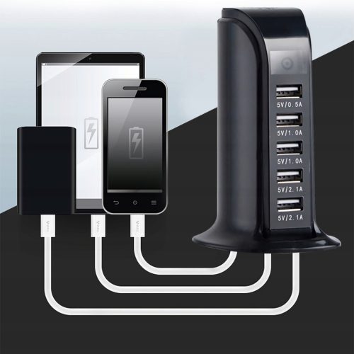 UKRYTA KAMERA WiFi W ŁADOWARCE 5xUSB ŁADOWARKA S...