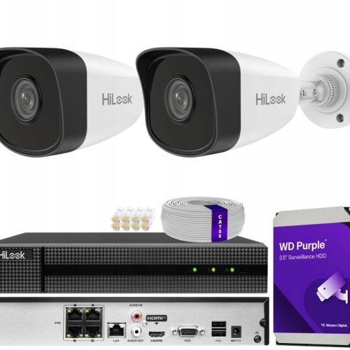 Zestaw monitoringu dom kamera IP 2x IPC-B150H BLAC...